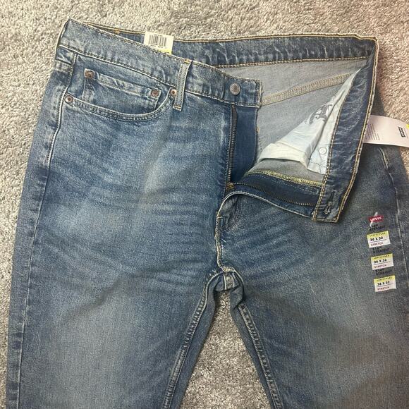 Levi’s 514 Straight Size 36x32 Regular Fit Jeans Pants Casual Men's Denim - Picture 6 of 7